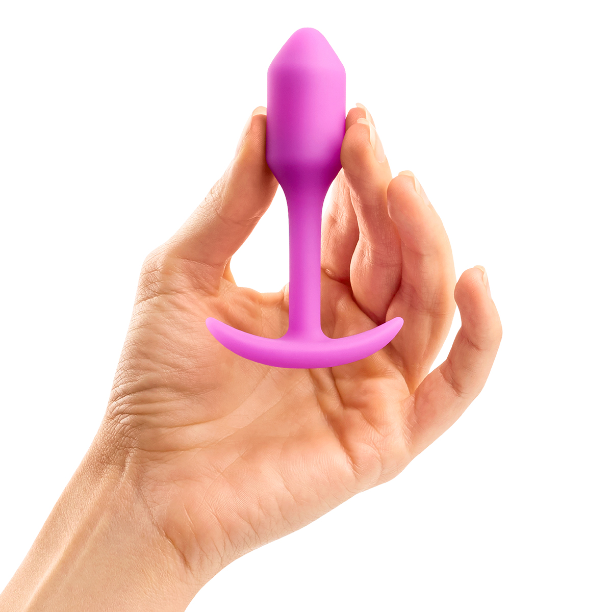 b-Vibe Профессиональная пробка для ношения B-vibe Snug Plug 1 фуксия