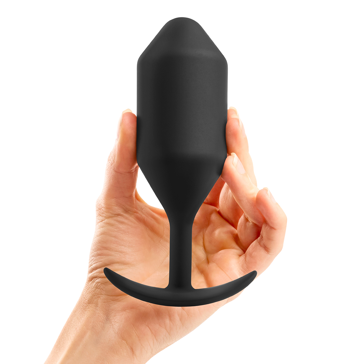 b-Vibe Профессиональная пробка для ношения B-vibe Snug Plug 5 черная