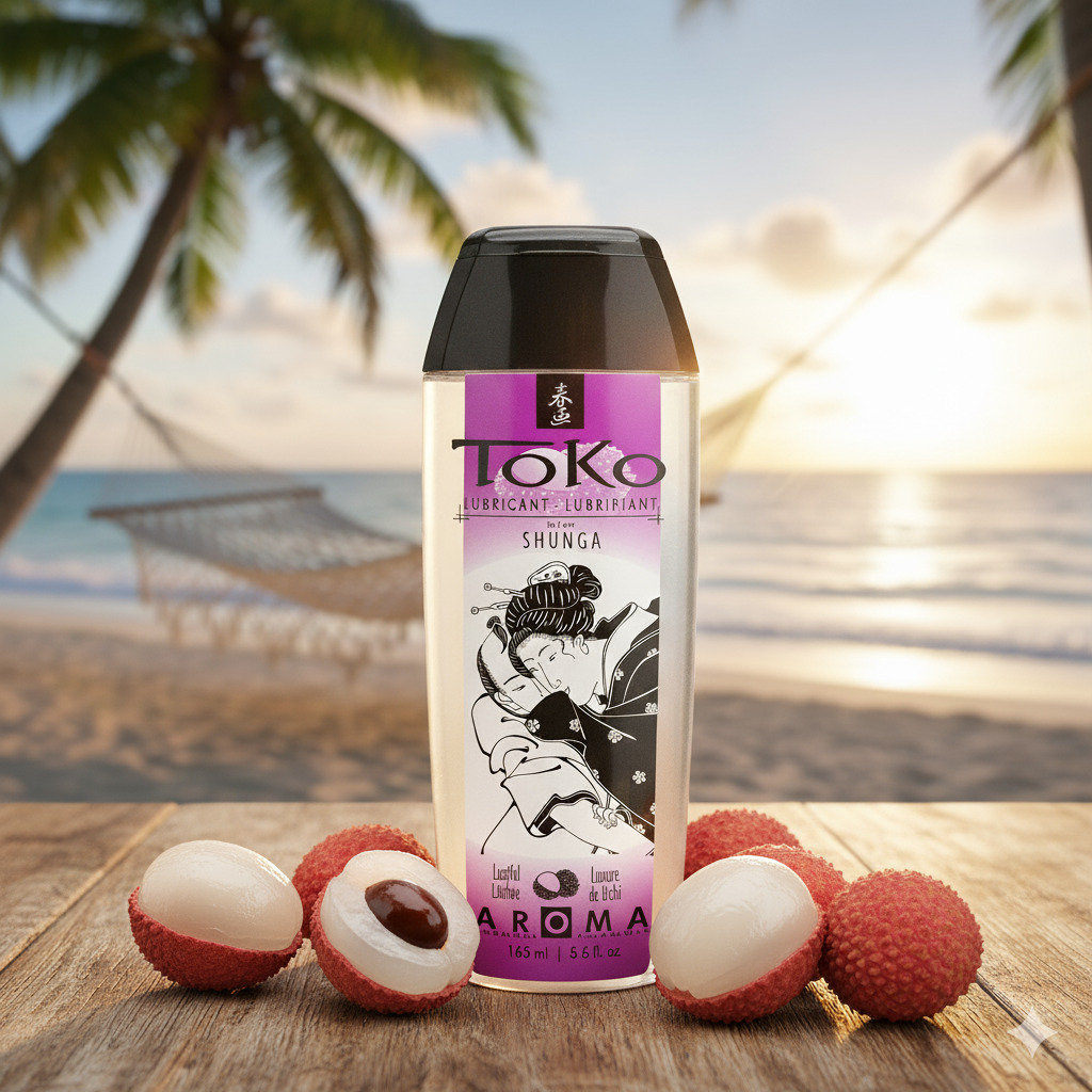Интимный гель серии Toko Aroma, Lustful Litchee, 165 мл
