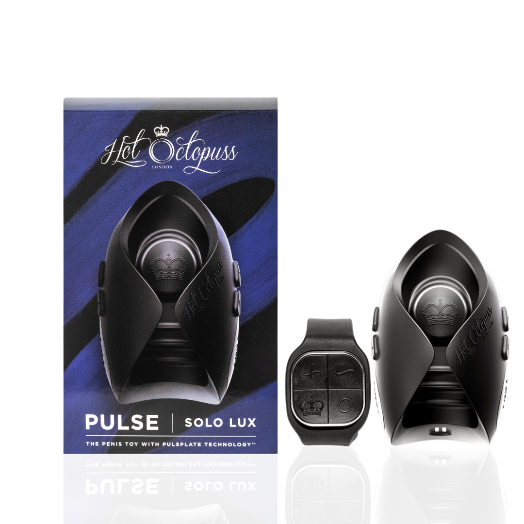 PULSE SOLO LUX Инновационный мужской вибратор с пультом ДУ