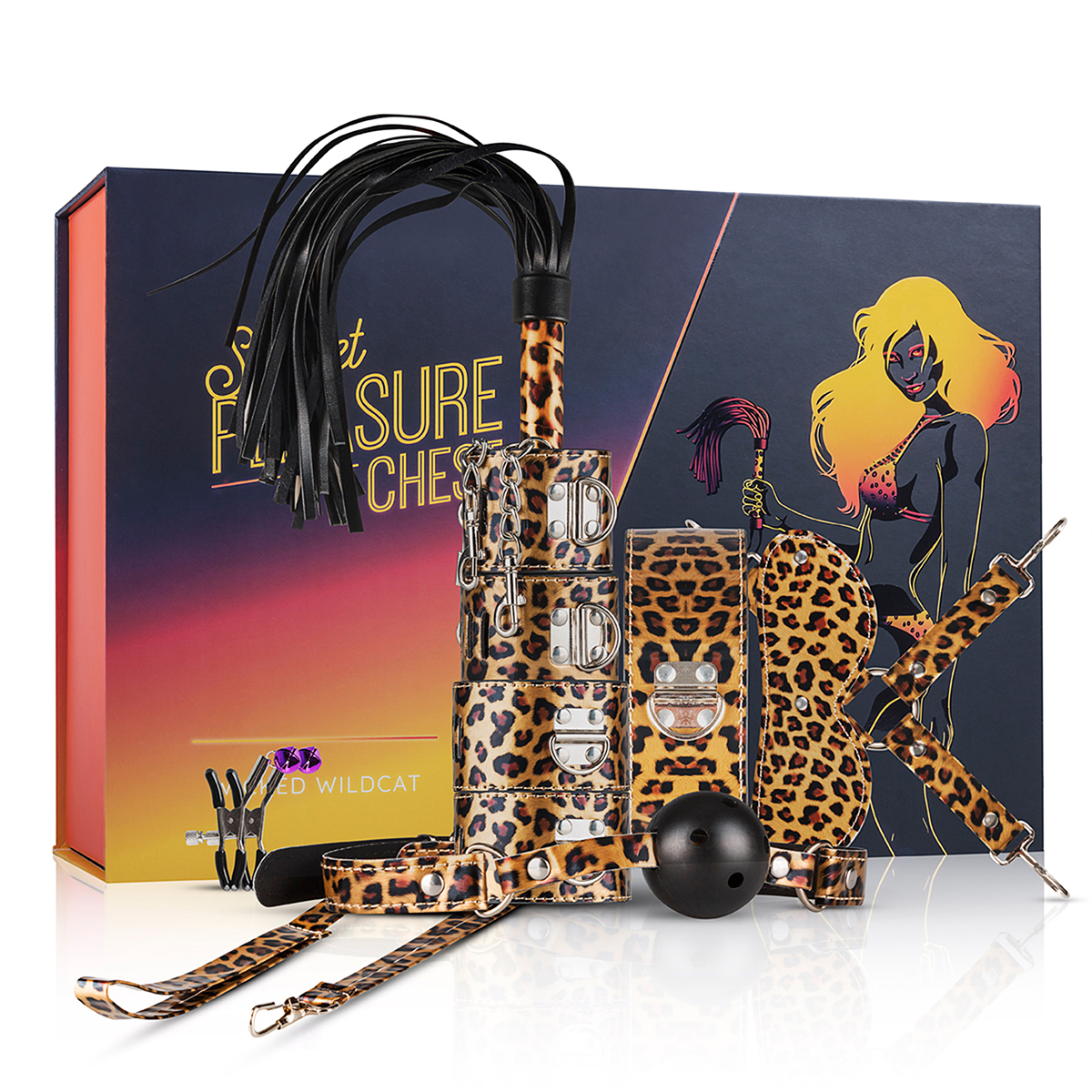 Secret pleasure Chest Набор постельных удовольствий Secret Pleasure Chest леопард