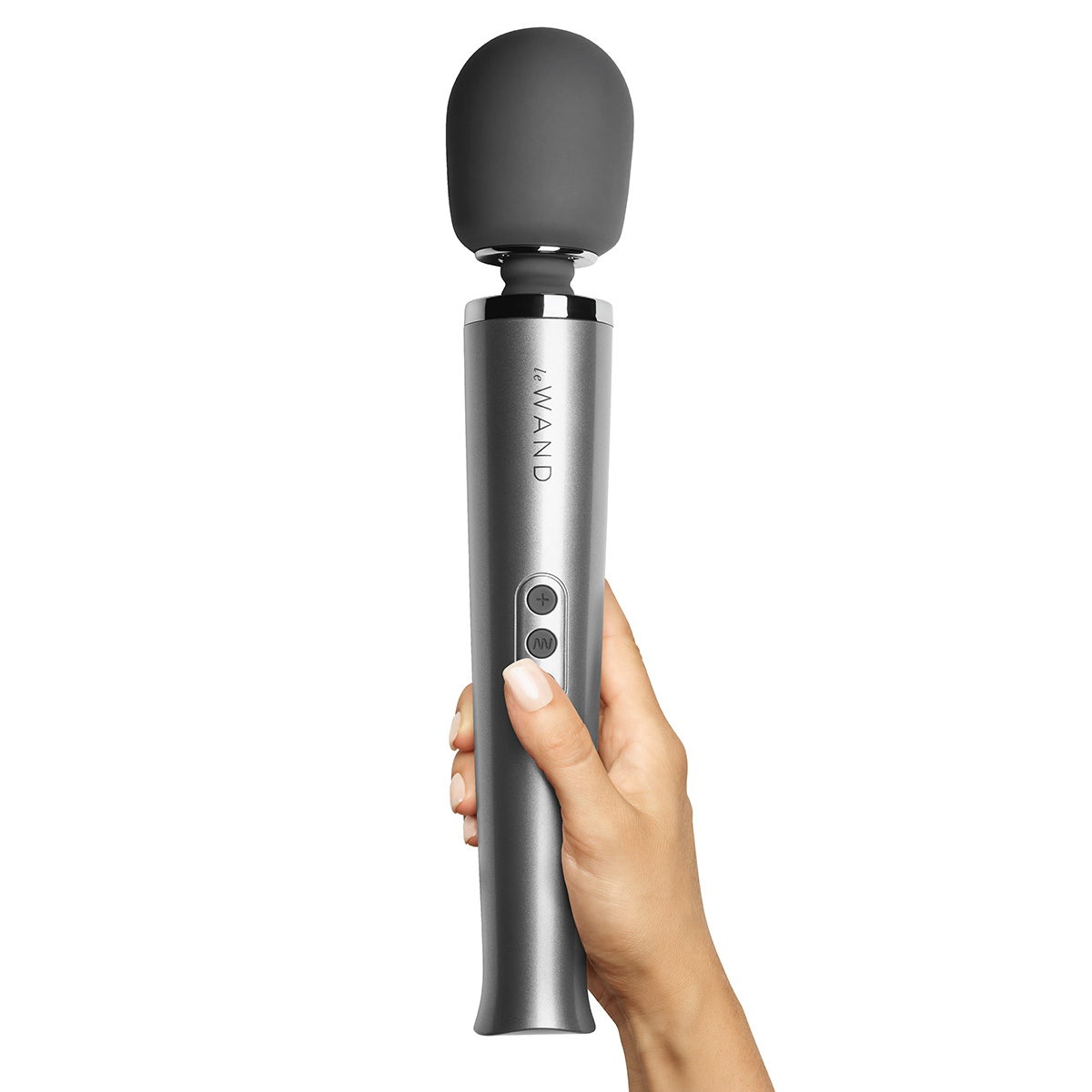 le WAND Роскошный серебристый вибромассажер le WAND Original Massager