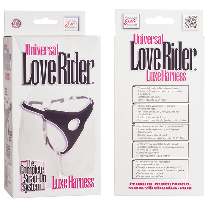 California Exotic Novelties Универсальные трусики для страпона LUXE HARNESS