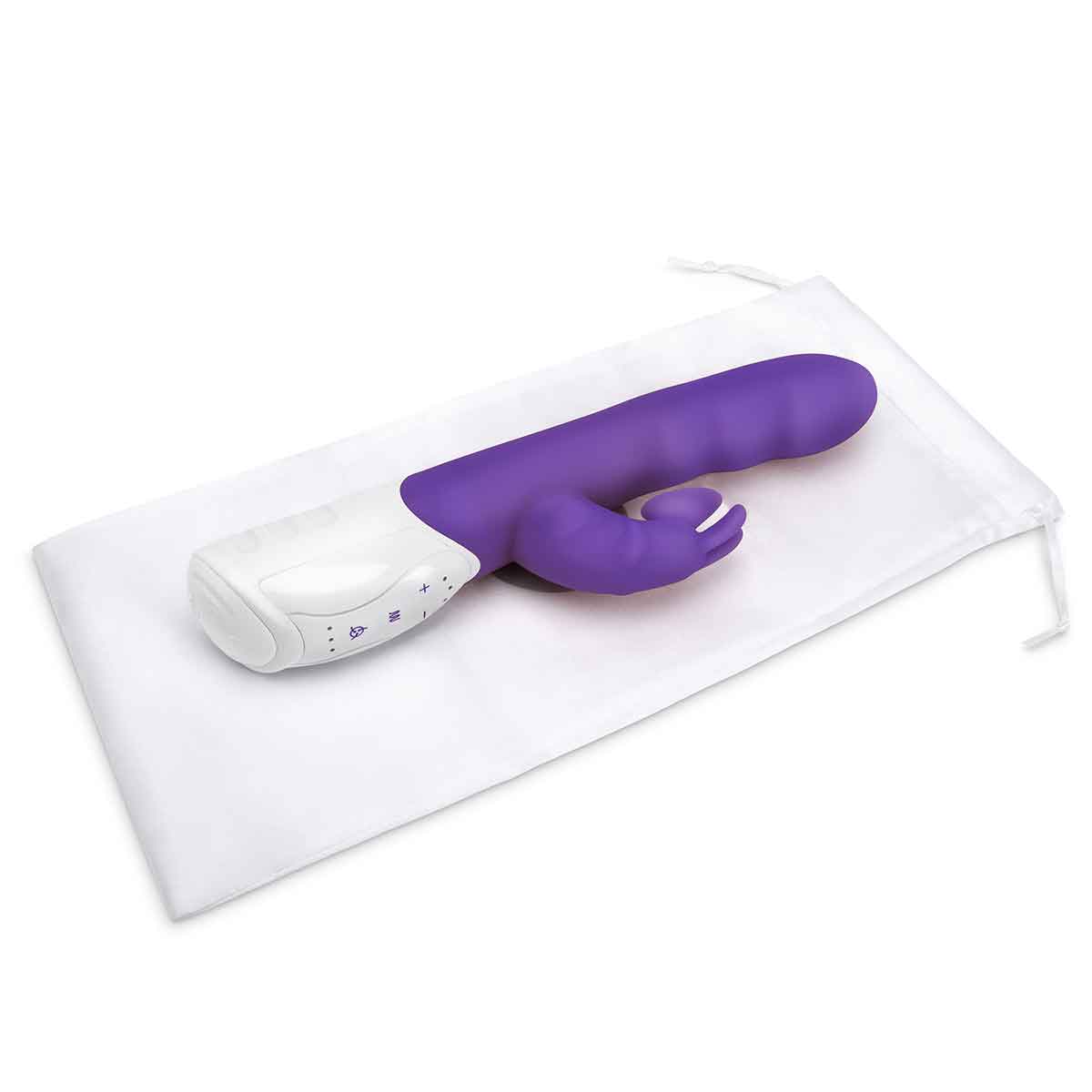 Rabbit Essentials Вибромассажер с клиторальной стимуляцией фиолетовый CLITORAL SUCTION RABBIT