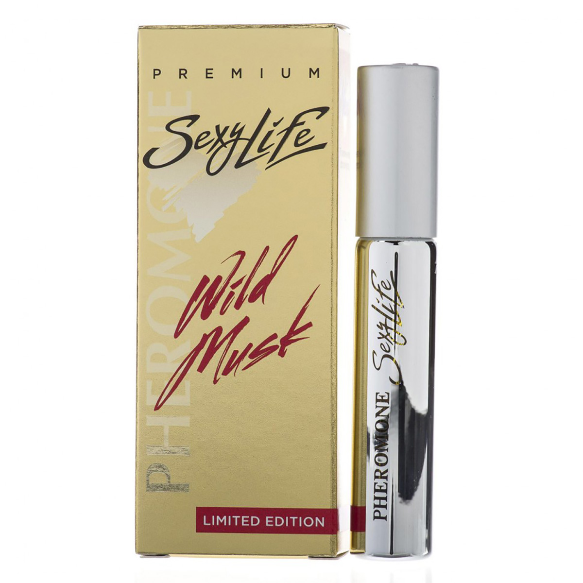 Sexy Life Духи Wild Musk № 4 мужские с мускусом и феромоном 10 мл
