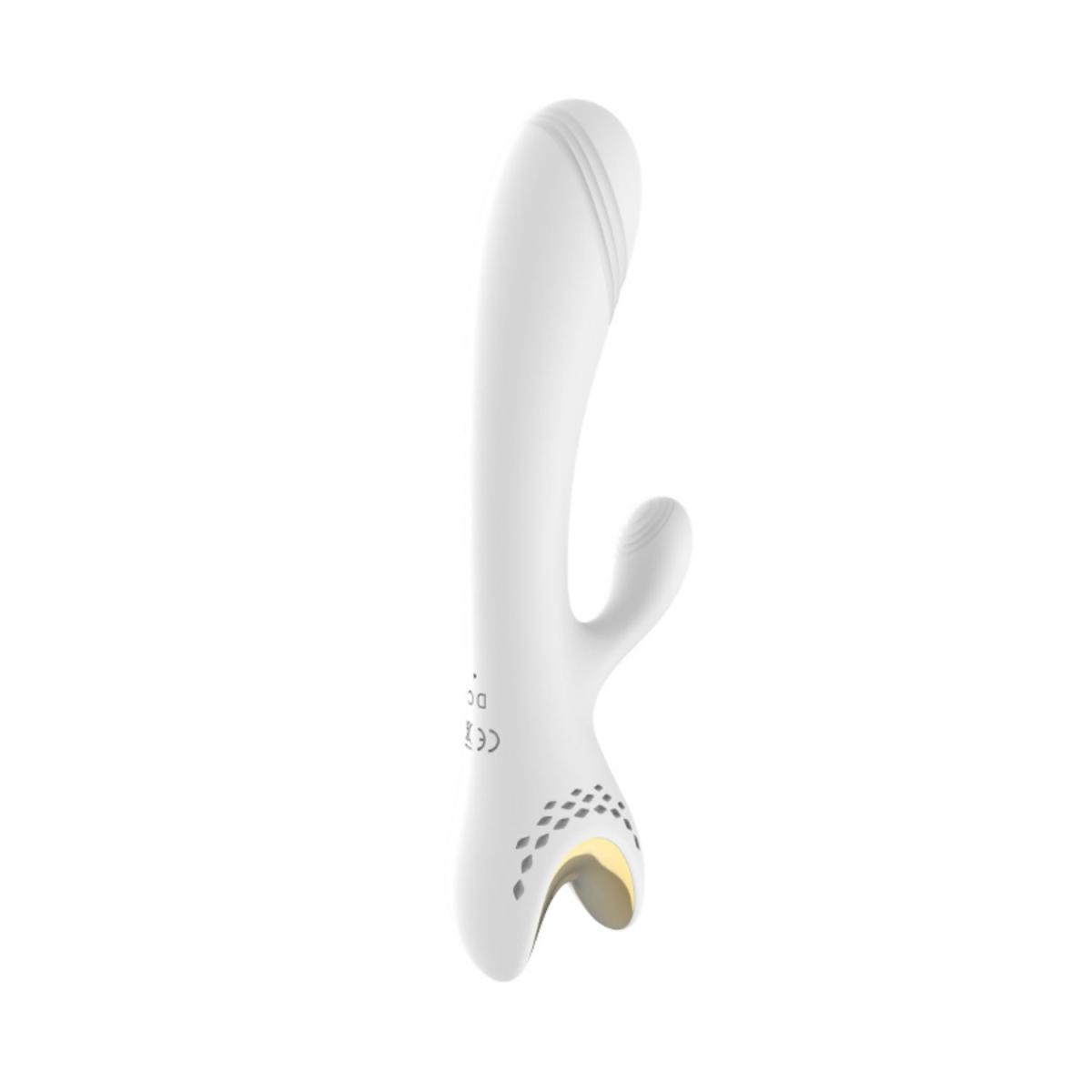 Tracy's Dog Мощный белый вибромассажер-кролик VX007 Strong Rabbit Vibrator