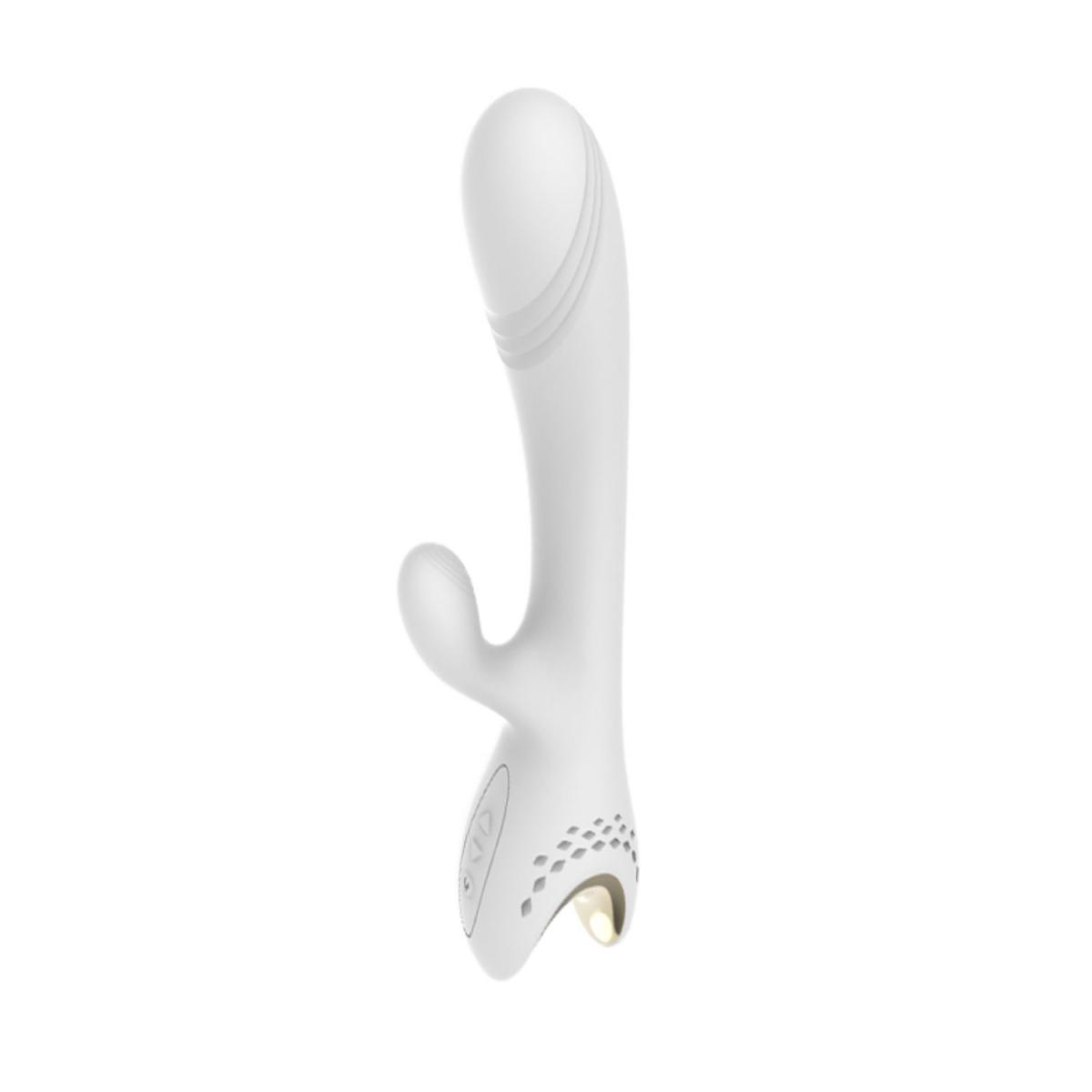 Tracy's Dog Мощный белый вибромассажер-кролик VX007 Strong Rabbit Vibrator