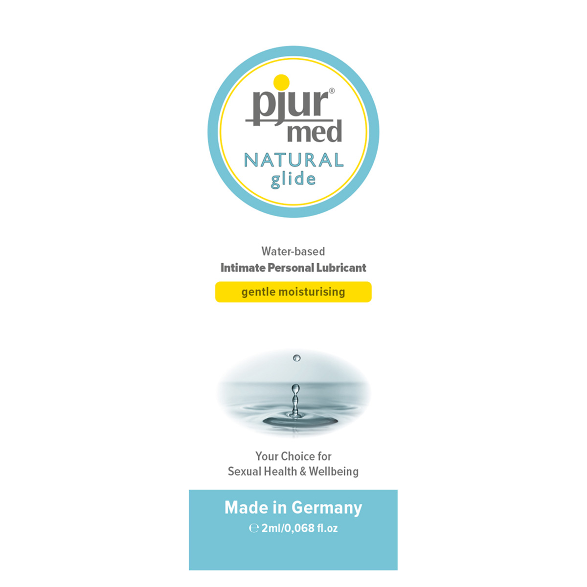 Pjur Нейтральный лубрикант на водной основе pjur®MED Natural glide 2 ml
