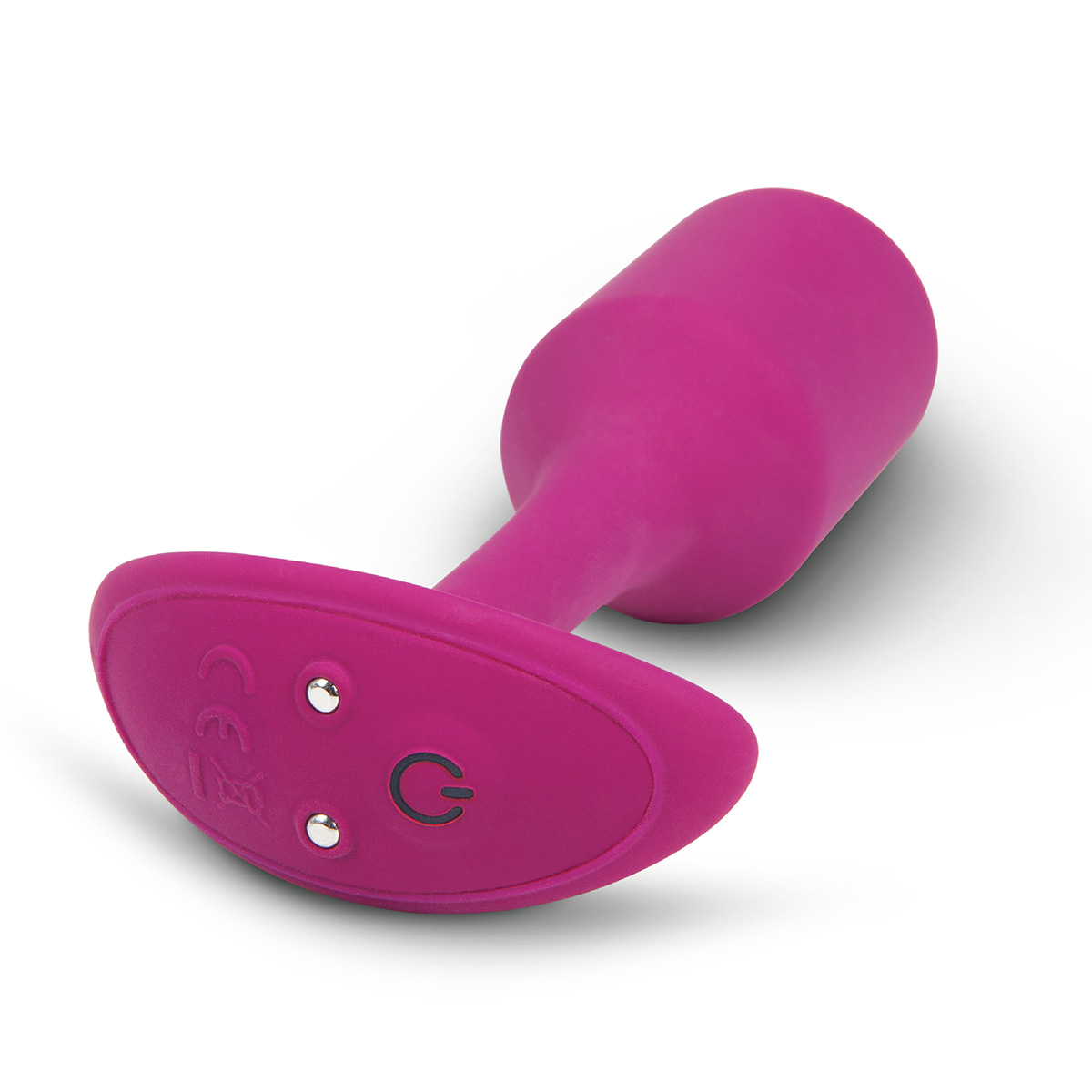 b-Vibe Профессиональная пробка для ношения с вибрацией розовая B-Vibe Vibrating Snug Plug 2