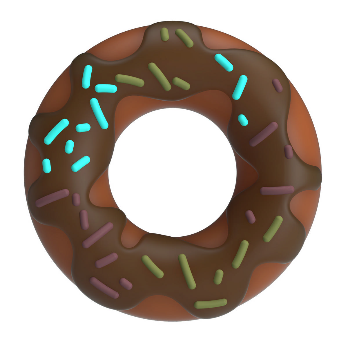Эрекционное кольцо в форме пончика CHOCO