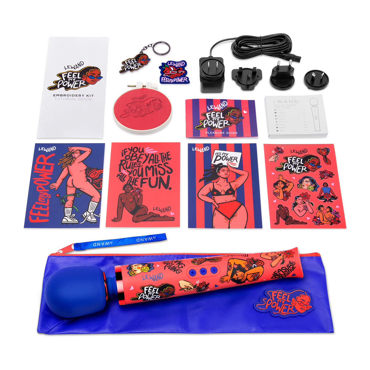 le WAND Limited Edition люкс-ванд с 20 режимами le WAND 2022 KELLY MALKA EDITION