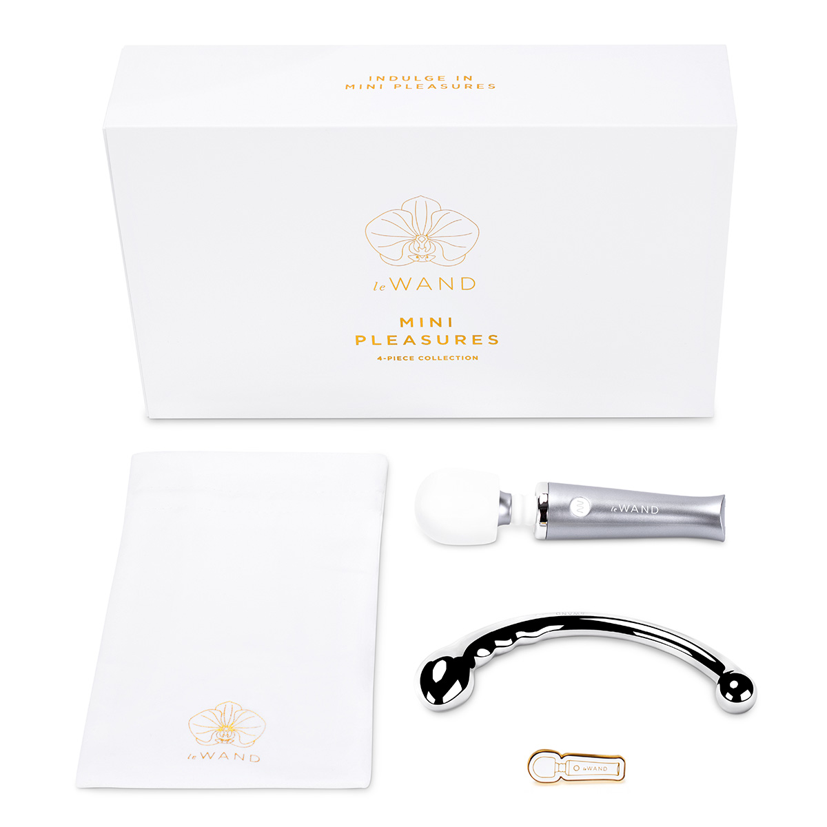 le WAND Набор для удовольствия серебристый le WAND Mini Pleasures