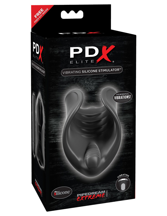 Вибростимулятор мастурбатор PDX Elite Vibrating Silicone Stimulator