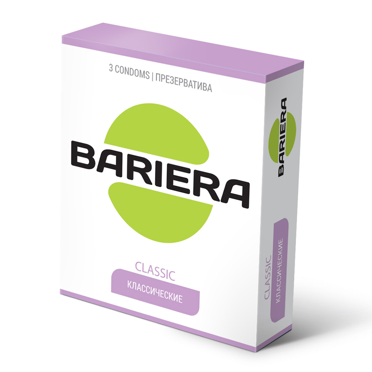 Bariera Срок до 11.2026 Презервативы классические «Bariera» Classic 1 уп (3 шт)