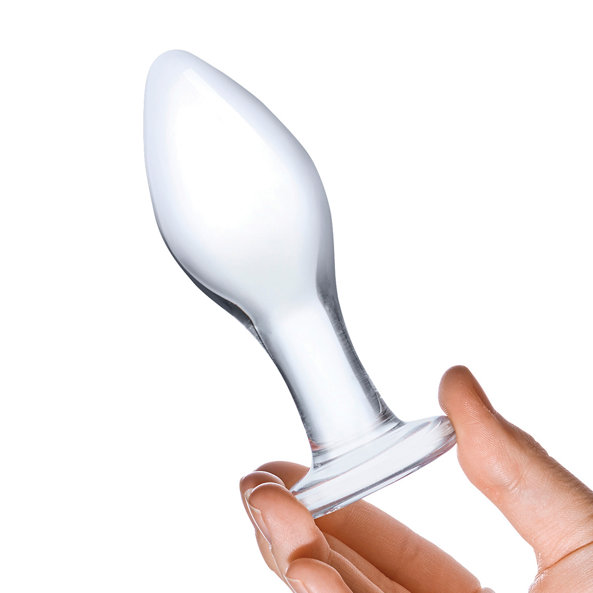 Glas Элегантная анальная пробка Classic Glass Butt Plug