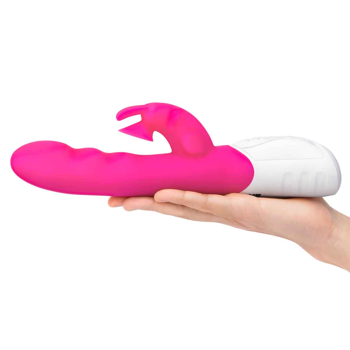 Rabbit Essentials Вибромассажер с клиторальной стимуляцией розовый CLITORAL SUCTION RABBIT