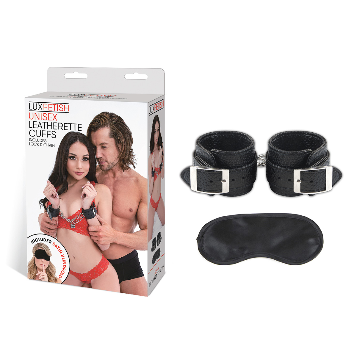 Lux Fetish Наручники-унисекс на цепи