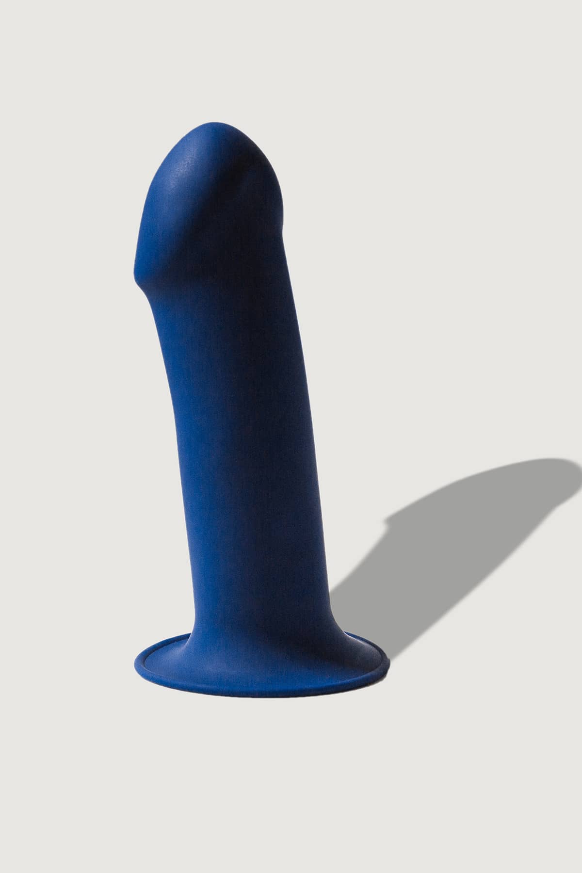 Дилдо на присоске с двойной плотностью Hitsens S01 Blue