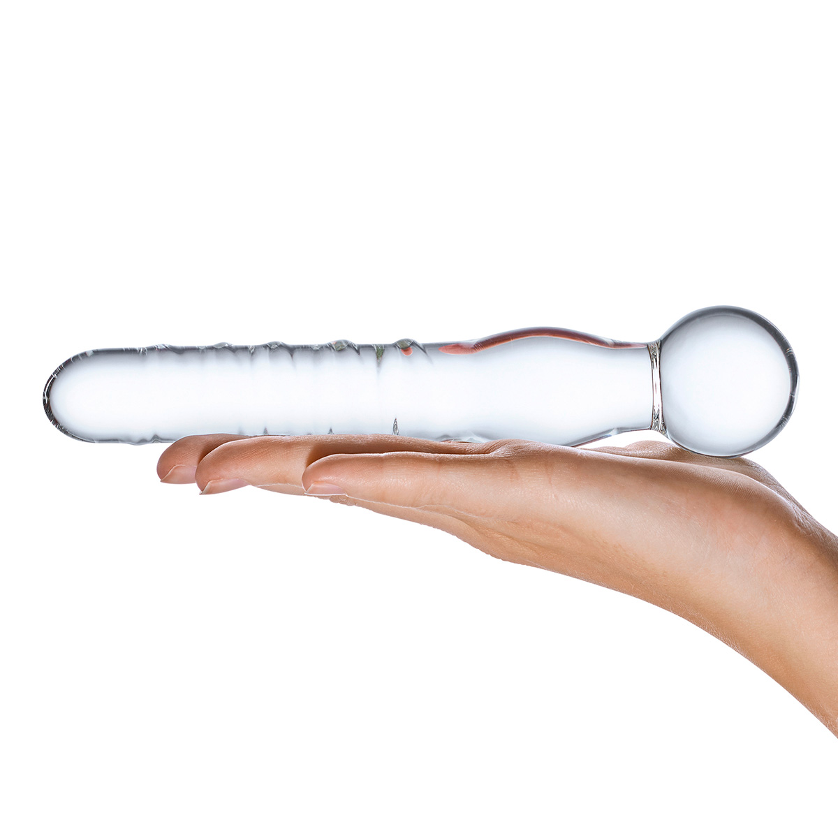 Glas Спиральный прозрачный стеклянный жезл JOYSTICK
