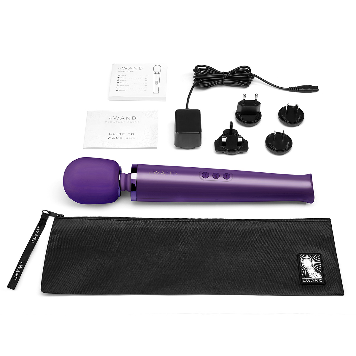 le WAND Роскошный фиолетовый вибромассажер le WAND Original Massager