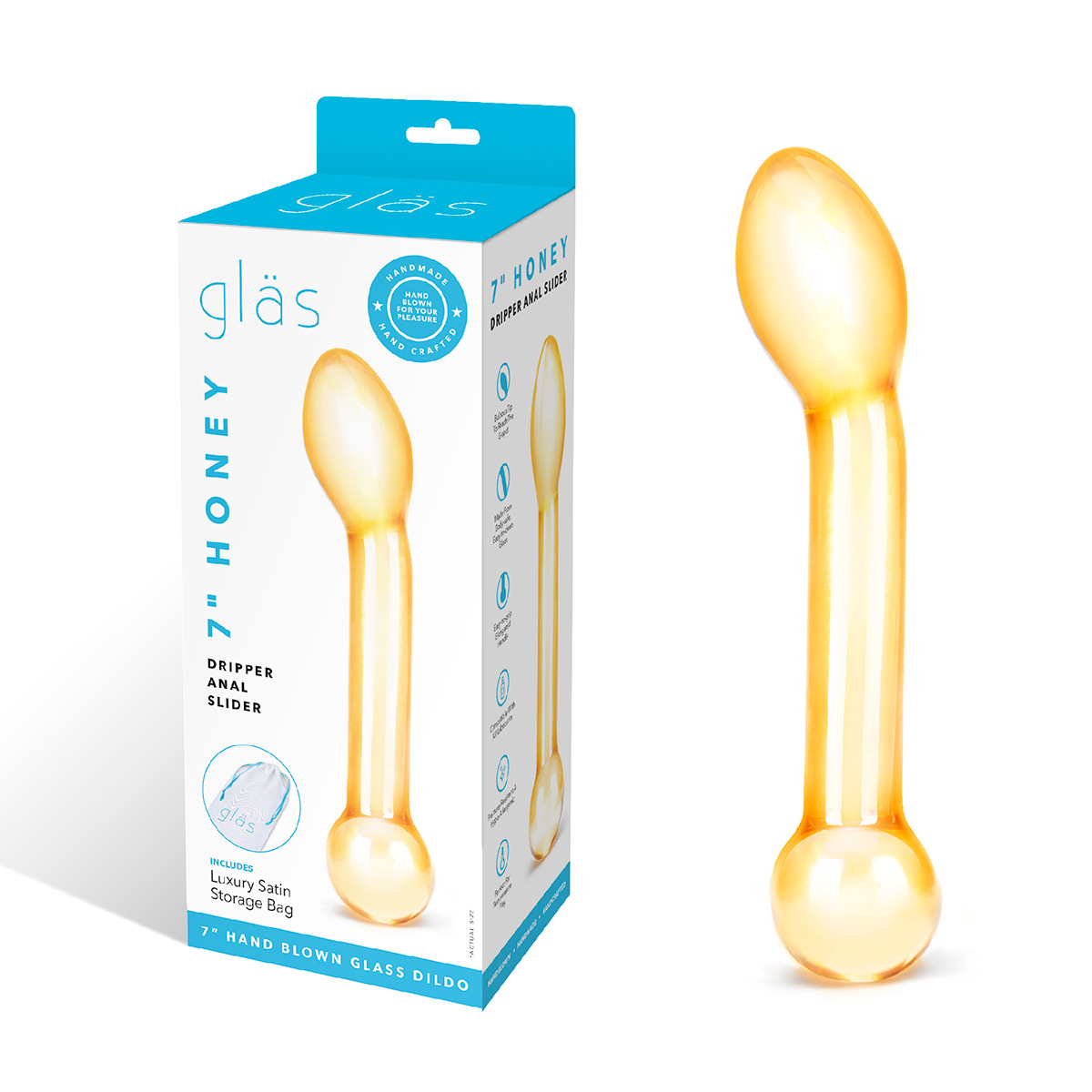 Glas Шафрановый стимулятор простаты HONEY DRIPPER