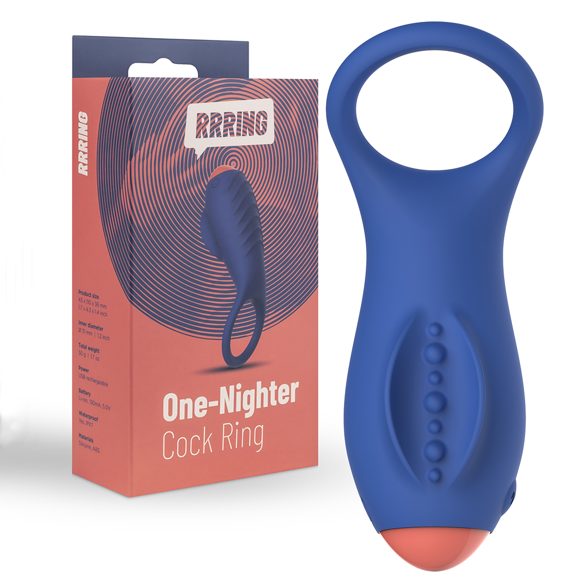 FeelzToys Кольцо эрекционное RRRING One Nighter Cock Ring
