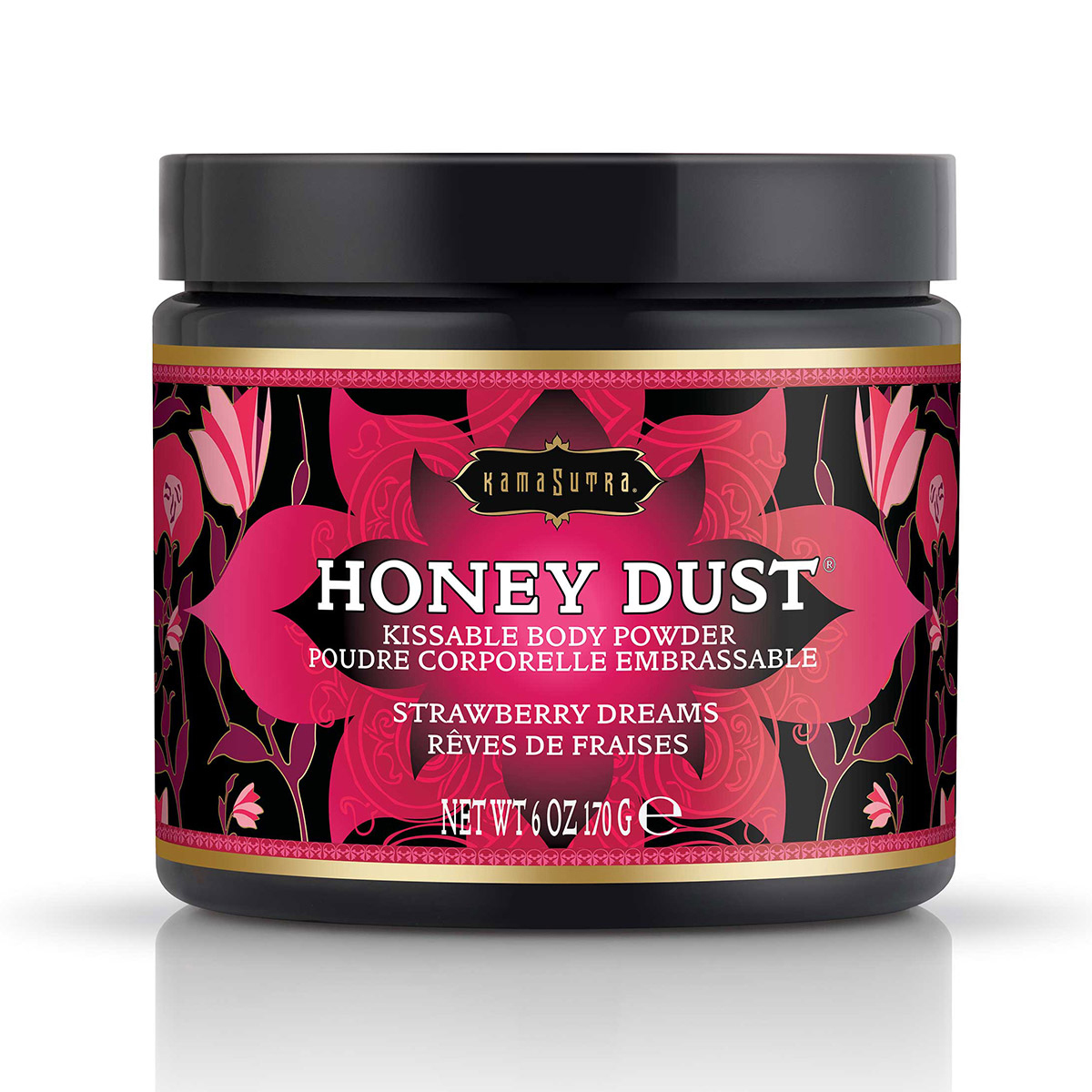 KamaSutra Срок до 31.08.2026 Ароматная пудра для тела Honey Dust Body Powder strawberry dreams 170 г