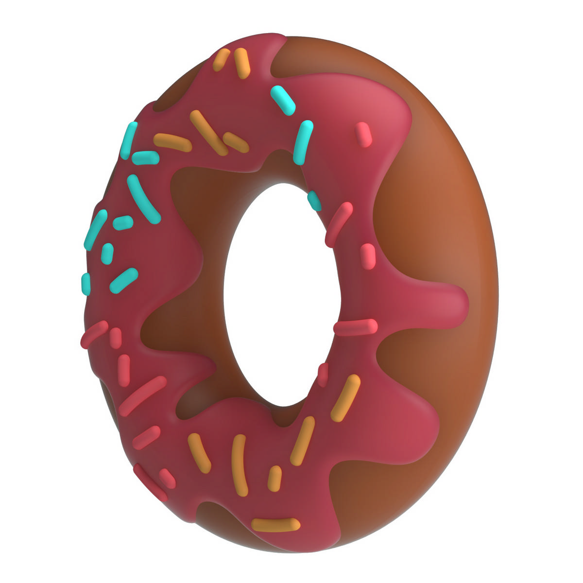 Эрекционное кольцо в форме пончика BERRY