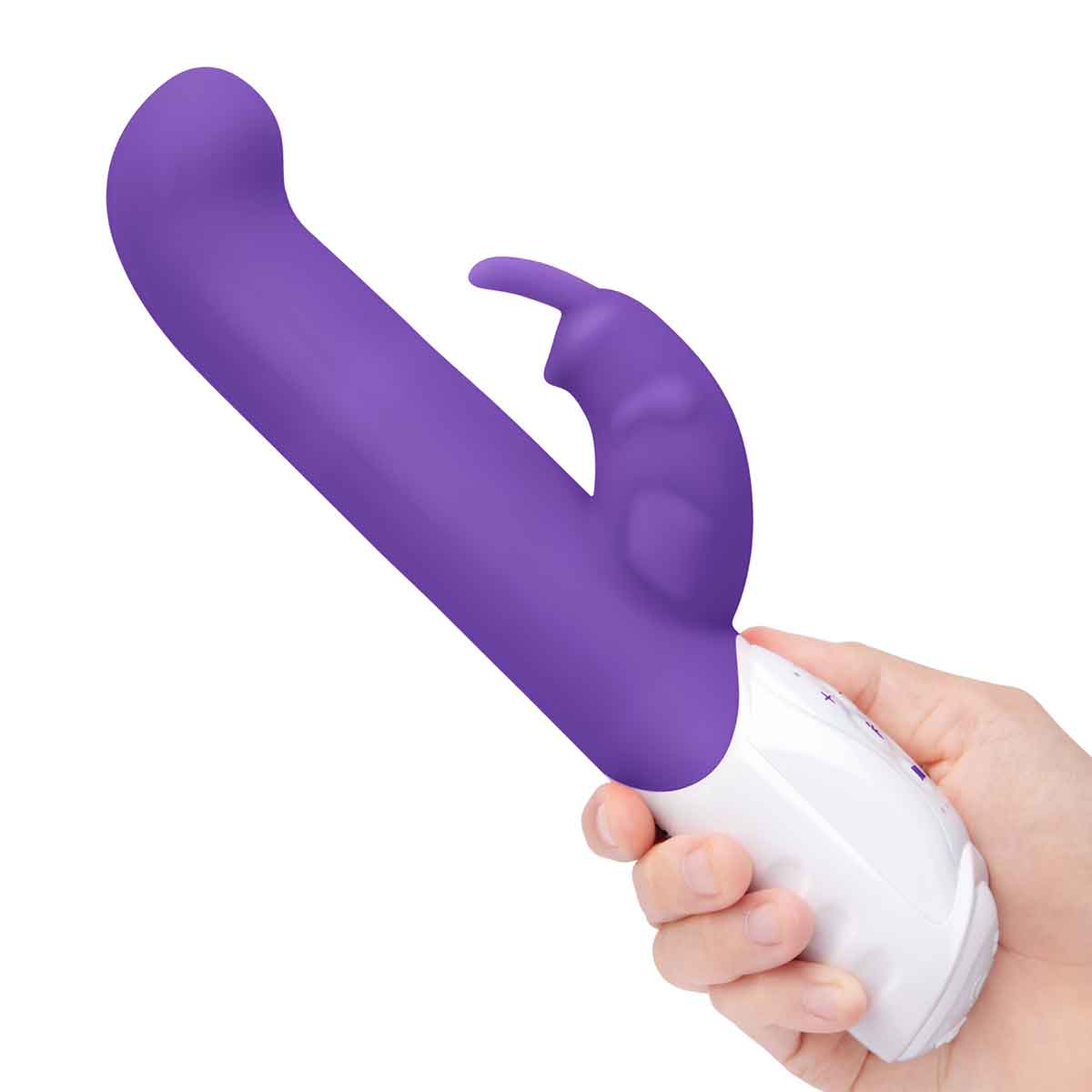 Rabbit Essentials Вибромассажер стимулирующий G-точку  COME HITHER G-SPOT RABBIT фиолетового цвета