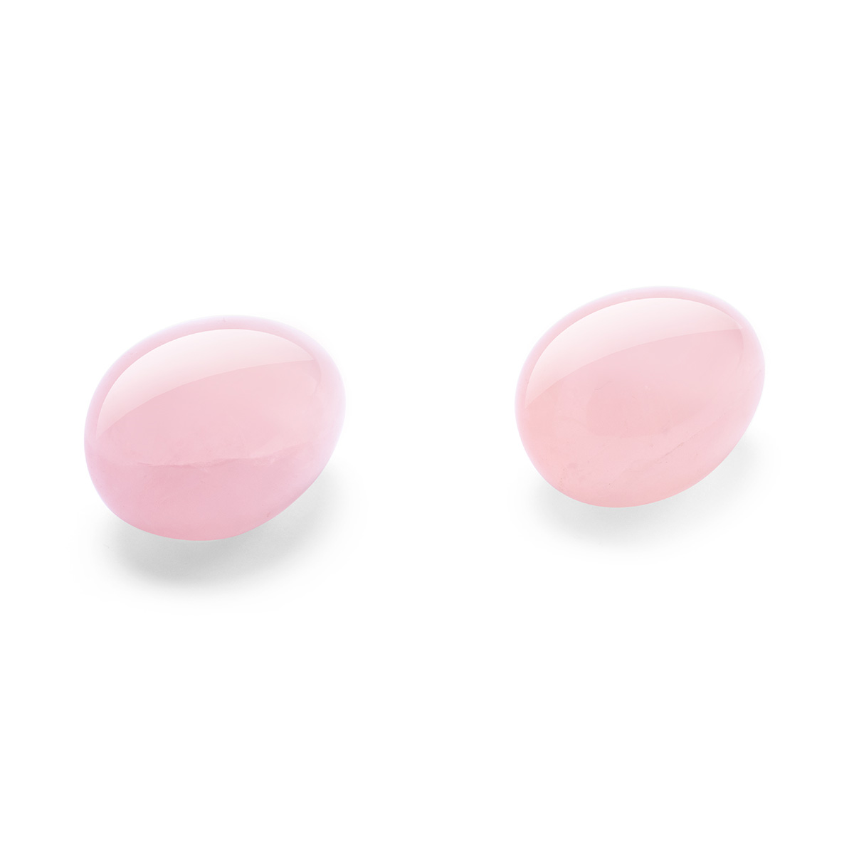le WAND Массажеры для техники йони le WAND Crystal Yoni eggs розовый кварц